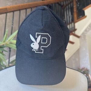 PLAYBOY men’s baseball cap super soft felt material. Excellent condition.